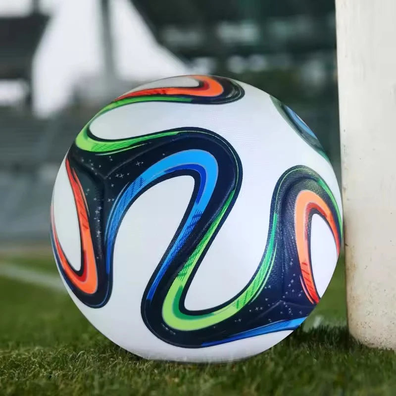 Football for Men and Women 2014 Match Size 5 Pu Adult Futebol Outdoor Sports Training Ball Professional Thickened Team Soccer Dropshipman