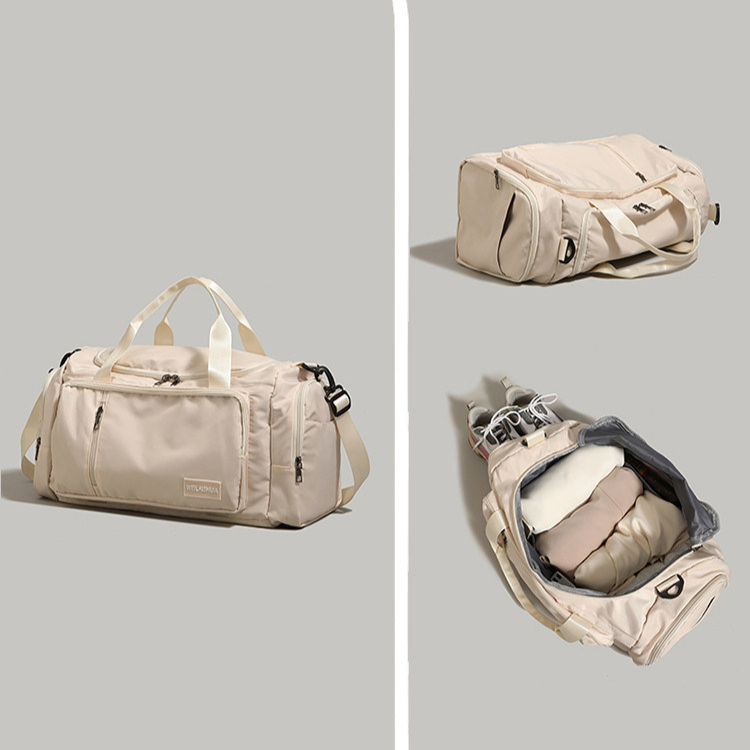 Large Capacity Dry Wet Separation Sports Travel Bag